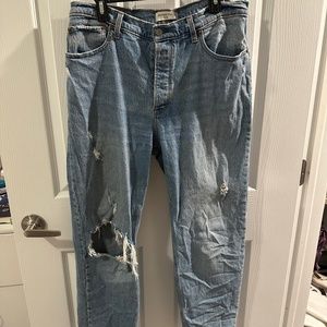 dad rise jeans